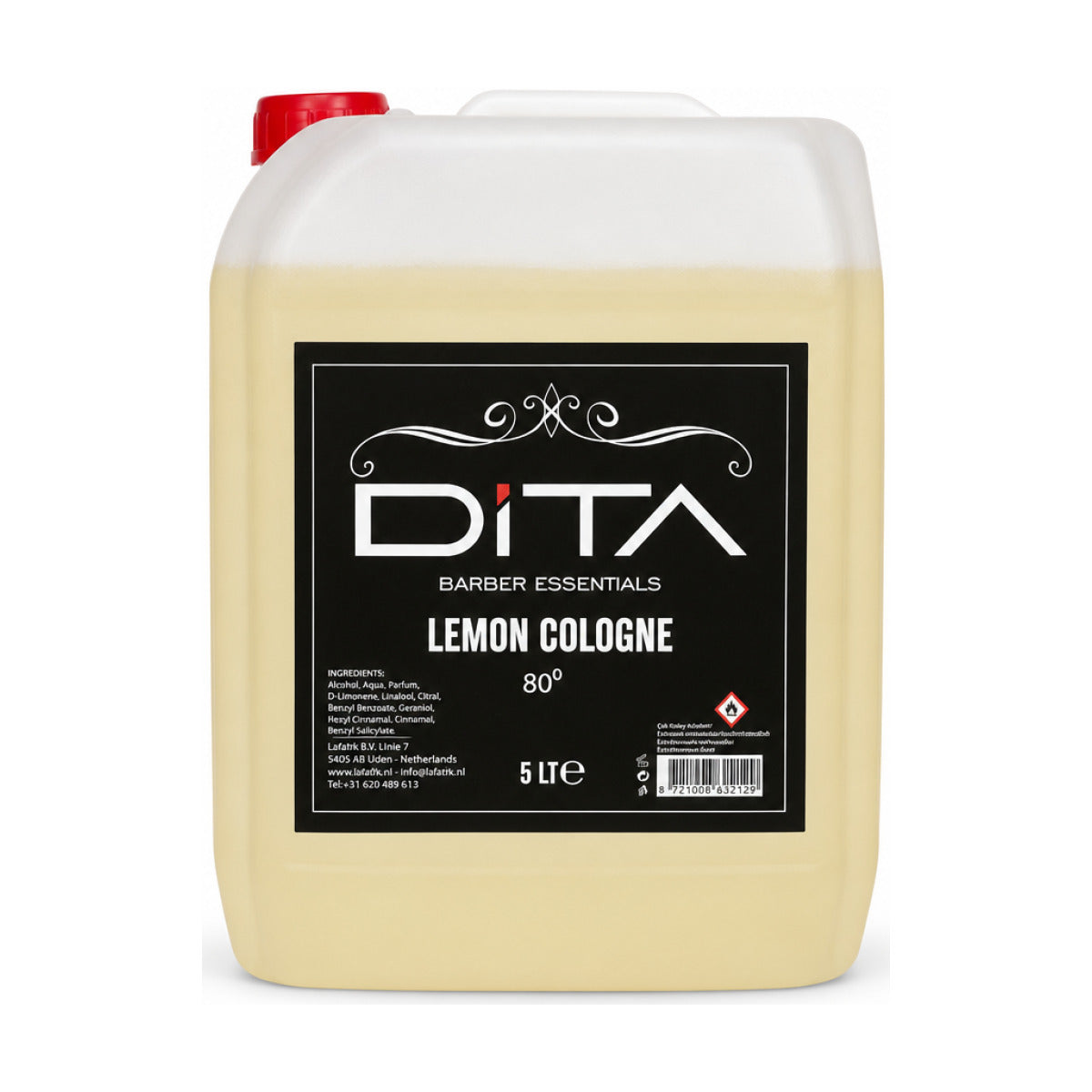 DiTA Lemon Cologne 80° — Eau de Cologne 5 L