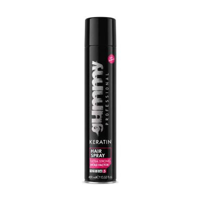 Gummy Keratin Hair Spray ultra strong